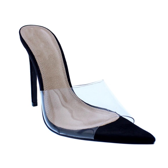 Clear Vision Pointed Toe Mule – Size 6 - Picture 2 of 5